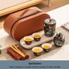 Woding Wanli Jiangshan Portable Ceramic Tea Set