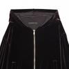 European & American Style Hooded Velvet Coat and Wide-Leg Pants - Autumn Collection