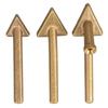 3 Stück/Set Messing Ersatzspitzen Dreieckiger Glättkopf Schweißspitzen Schweißreparaturwerkzeug