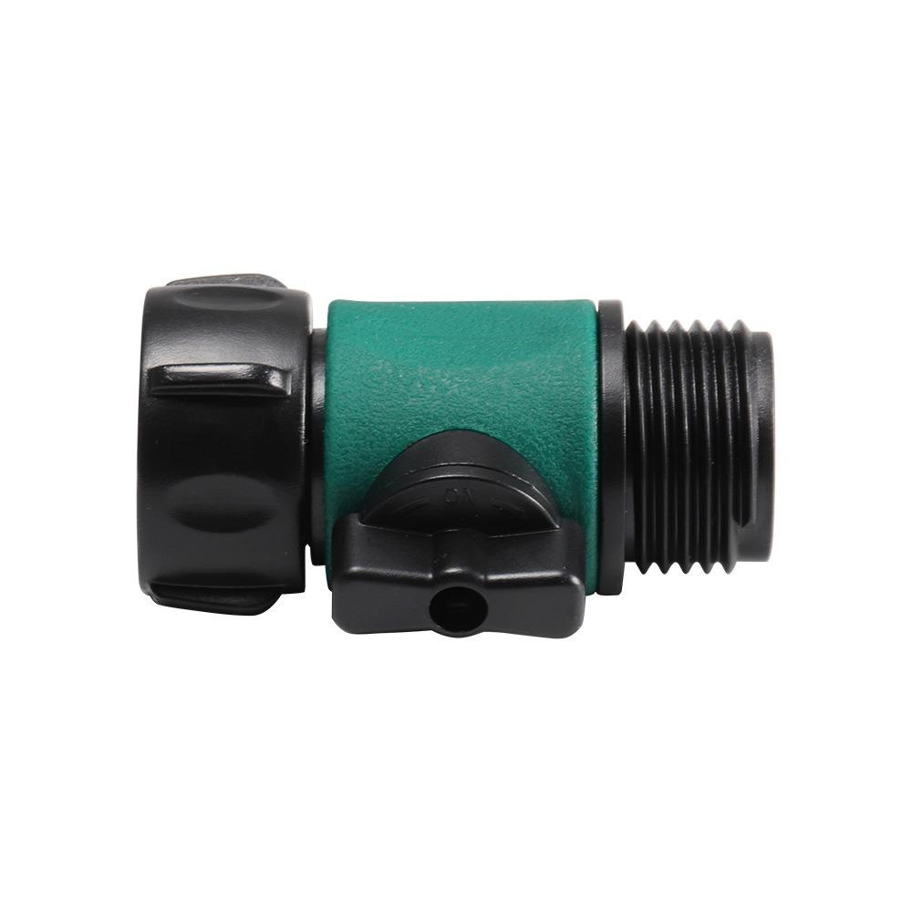 Plastic Valve Hose Adapter Switch Two-Way Nipple Connector New Garden Water Connectors
