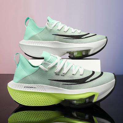 Marathon Air Cushion Herren Sport Laufschuhe Atmungsaktiv Leichte Damen Bequeme Sportliche Rutschfeste Carbonplatte Sneakers