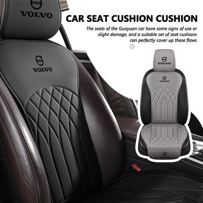 For Car Seat Cushion Headrest Cover Set Breathable Wear Resistant Protector Xc60 Xc90 V40 V60 S60 V50 V90 S80 C40 XC40 V70