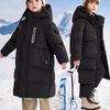 Kids Winter Down Jacket for Boy Girl Hooded Waterproof Thick Warm Teenage Girl Down Jacket  Kids Parka Outwear Coat