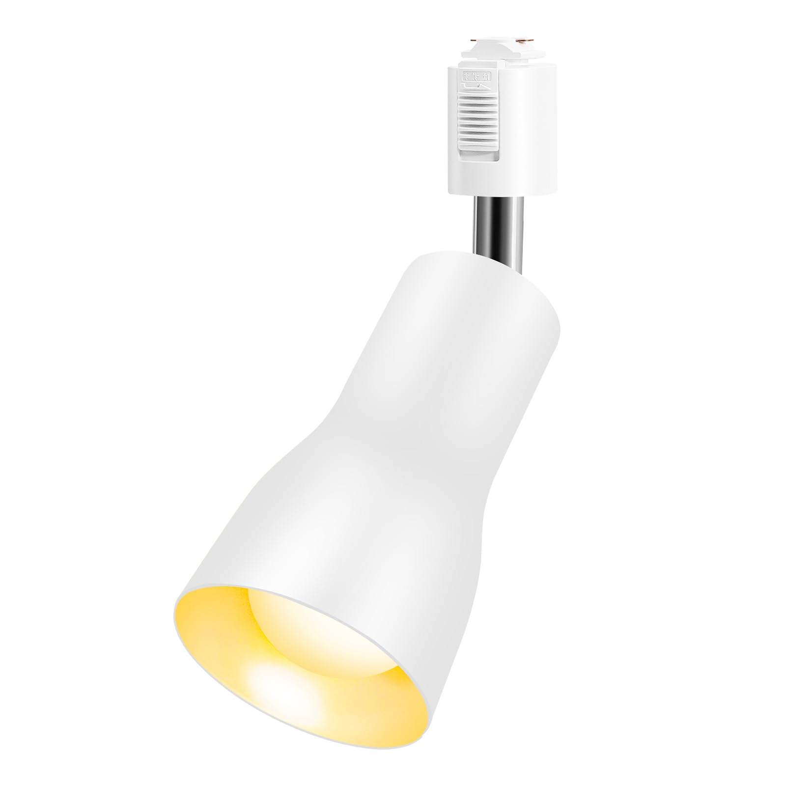 

Pispoer Duct Rail Rail Light for Lighting Bar Duct Rail Lighting Ceiling Lighting Indirect Lighting with 60W LED Bulb E26 Bulb Color White Adjustable білий