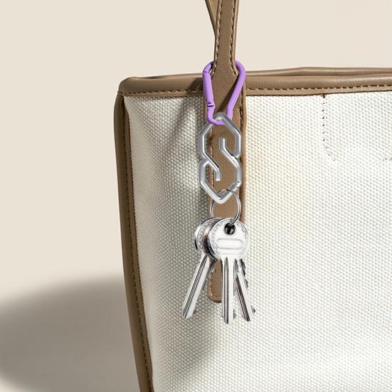 1/2/3Pcs Keychain Smooth Opening Mechanism Minimalist Design The S Thing Carabiner Everyday Carry Travel Outdoor Use