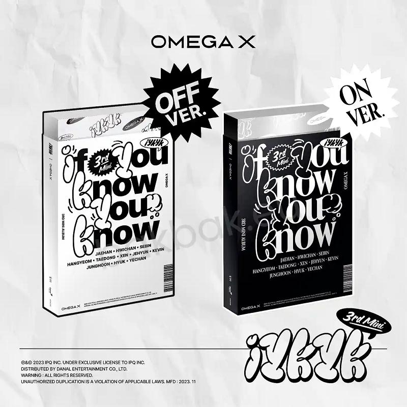 Omega X 3rd Mini Album [iykyk]