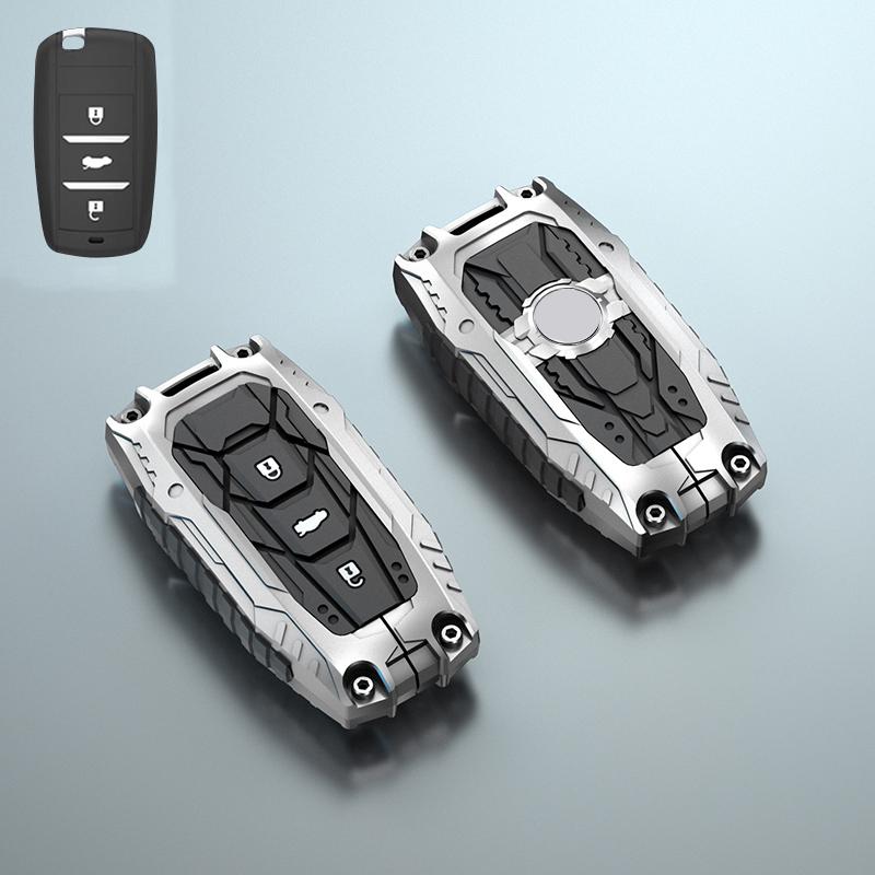 Zinc Alloy Car Key Case Cover For Changan Cs35Plus Cs35 Cs15 Cs75 Cs95 Cx20 Cs1 Cv1 Alsvin V7 Raeton Cs55 Cx70 Accessories