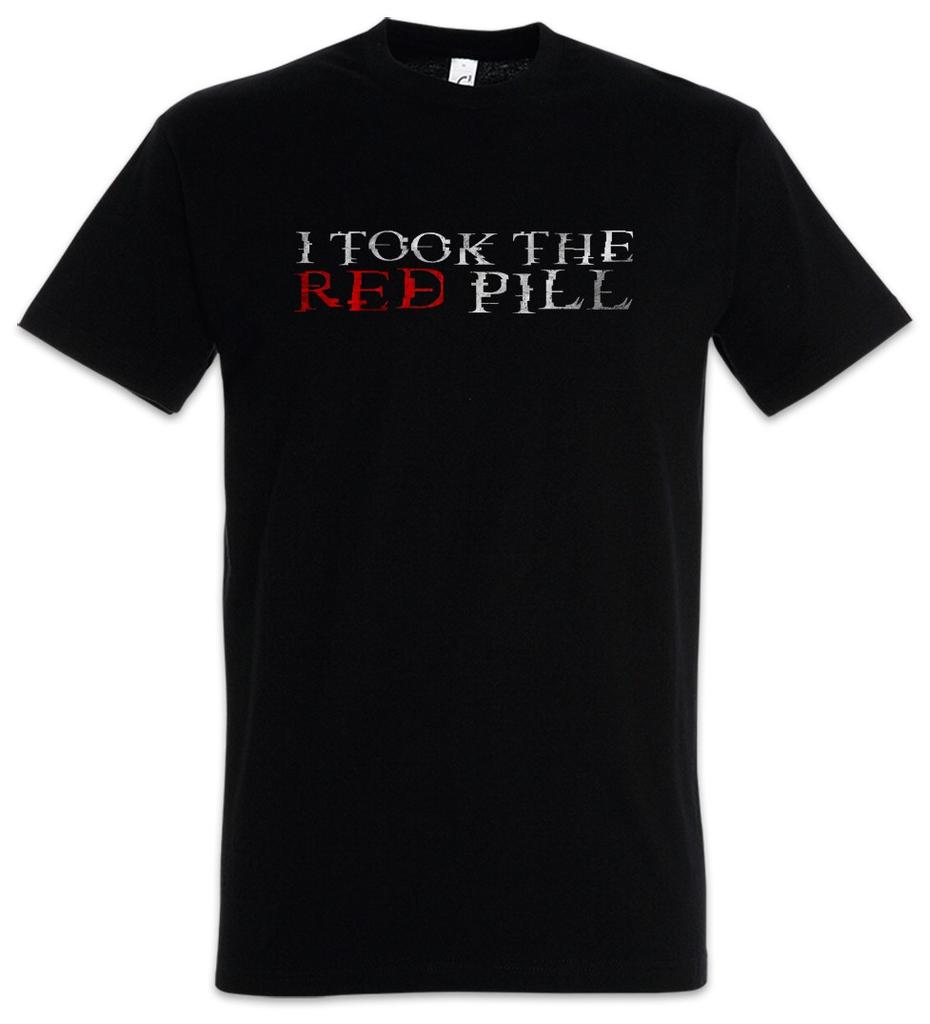 I Took The Red Pill Men's T-Shirt Mens Womens Tees Top Blue Knowledge Freedom Knowledge Freedom
