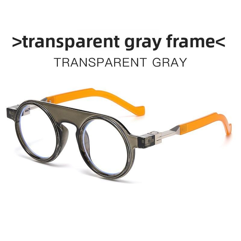 Vintage Mens Round Sunglasses With Uv400 Protection For Fashionable Streetwear