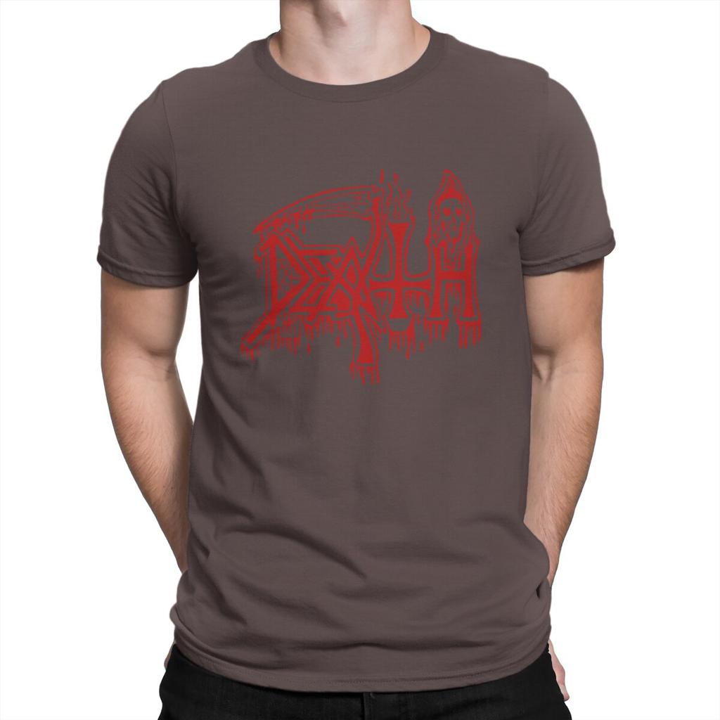 Humorvoll Die Repräsentative Band Von Death Metal T-Shirts Männer Rundhals Reine Baumwolle T Shirts Death Metal Kurzarm