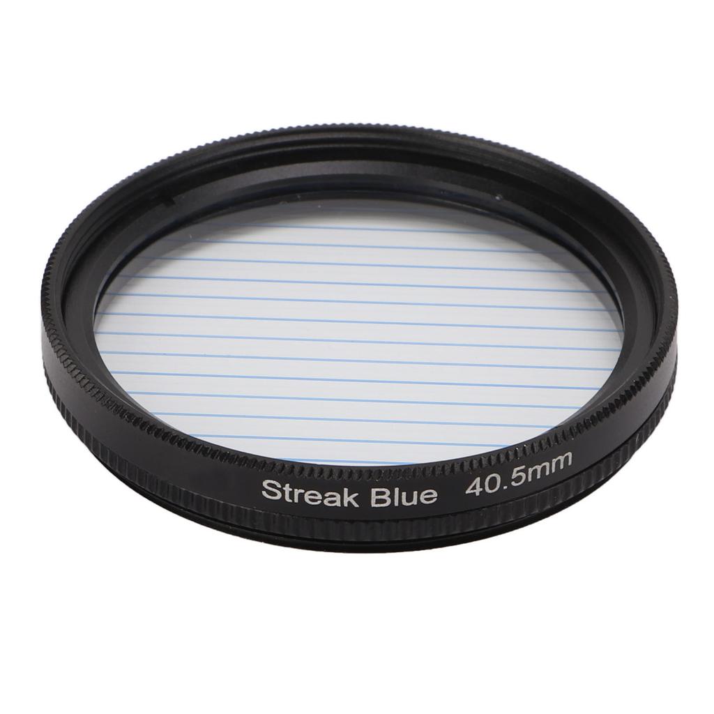 Junestar Blue Streak Special Effects Filter Dot To Line Filter Waterproof Camera Accessories 40.5mm