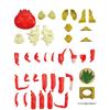 Megahouse Buy One! Book Snow Crab Disassembly Puzzle - With Uchiko - Ages 6 and Up