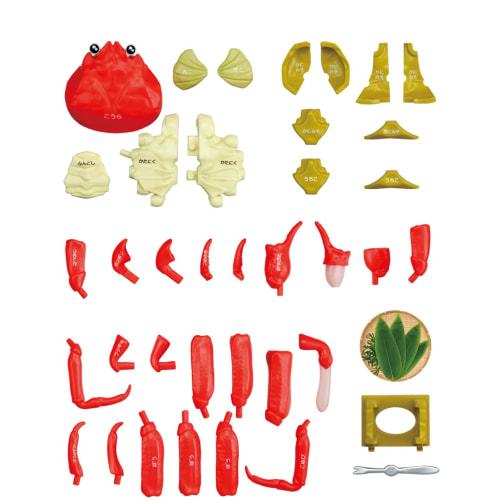 Megahouse Buy one! Book Snow Crab Disassembly Puzzle - With Uchiko - Ages 6 and up