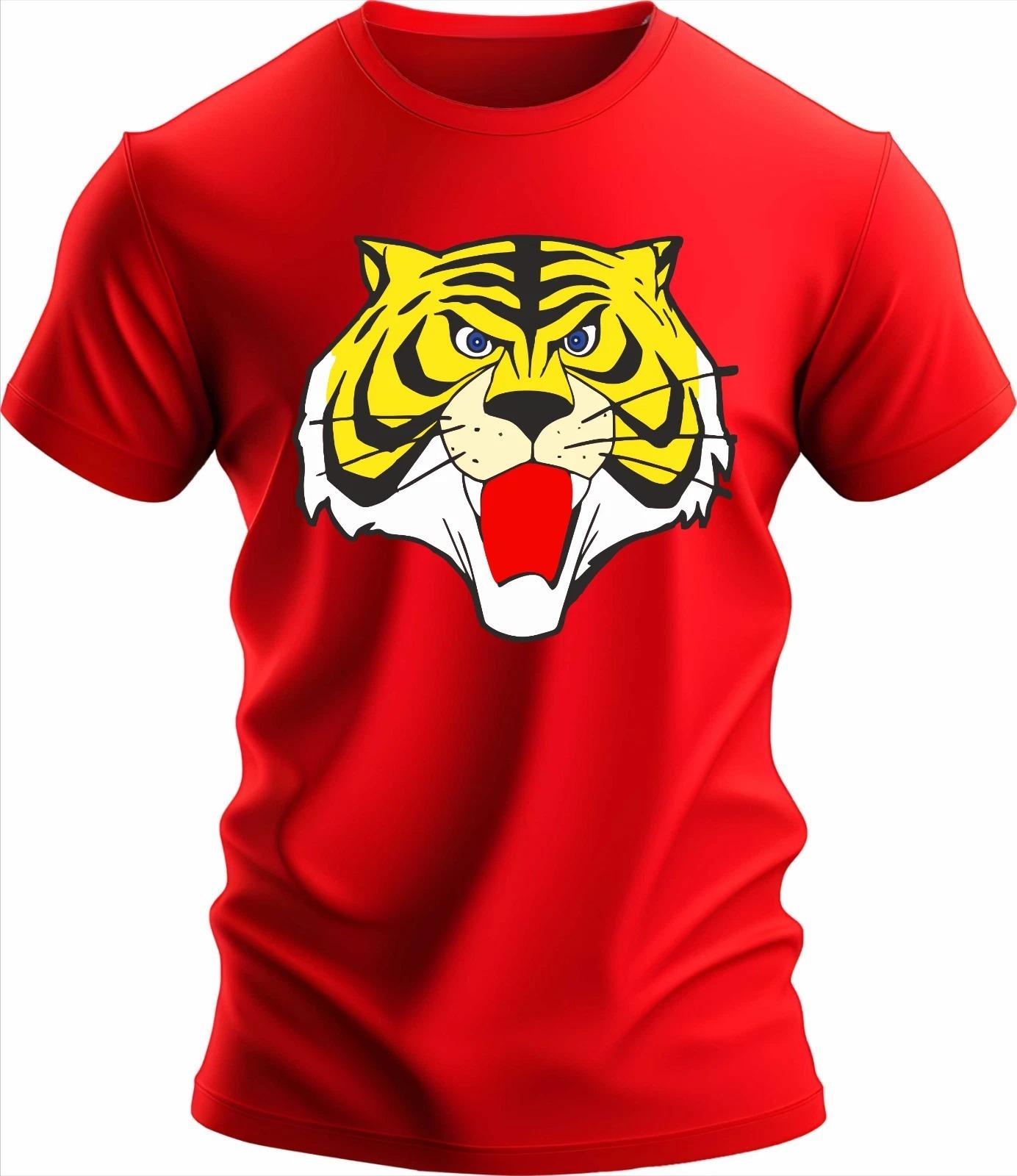 

МУЖСКАЯ ФУТБОЛКА ТИГР МУЛЬТЯШНЫЙ ТИГР ЧЕЛОВЕК ТИГРОВАЯ МАСКА ТИГРОВАЯ ЛОГОВА ЧЕЛОВЕК РУКАВ- Мультяшный Wacky Races Лето Персонализированный Свободный Хлопок 3XL