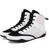 New Spring and Summer Splicing Upper Sports Shoes High Top Men's Boxing Training Shoes Fitness Shoes Fighting Shoes