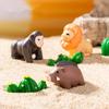 Figuren Miniaturen Niedlich Simulierter Affe Löwe Tiere Mikro Landschaft Ornamente Für Heimdekorationen Raumdeko Zubehör