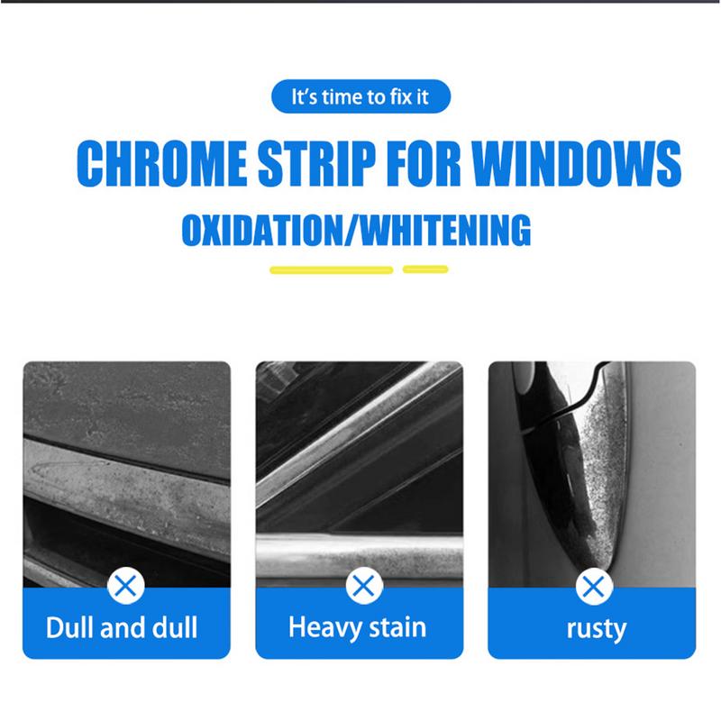 Chrome Polishing Cream Restorer Metal Polish For Paint Protection Metal Gloss Polish Effective Chrome Protectant For Exhaust