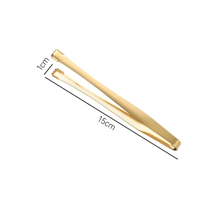 Stainless Steel Kitchen Food Tongs Non-Slip Ice Clip with Teeth BBQ Pastry Baking Clamp Tools Kitchenware Cooking Utensils