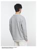 Also Stop Men's Layered V-Neck Long Sleeve Sweatshirt, 2025 Spring Loose Pullover, Light Mature Style