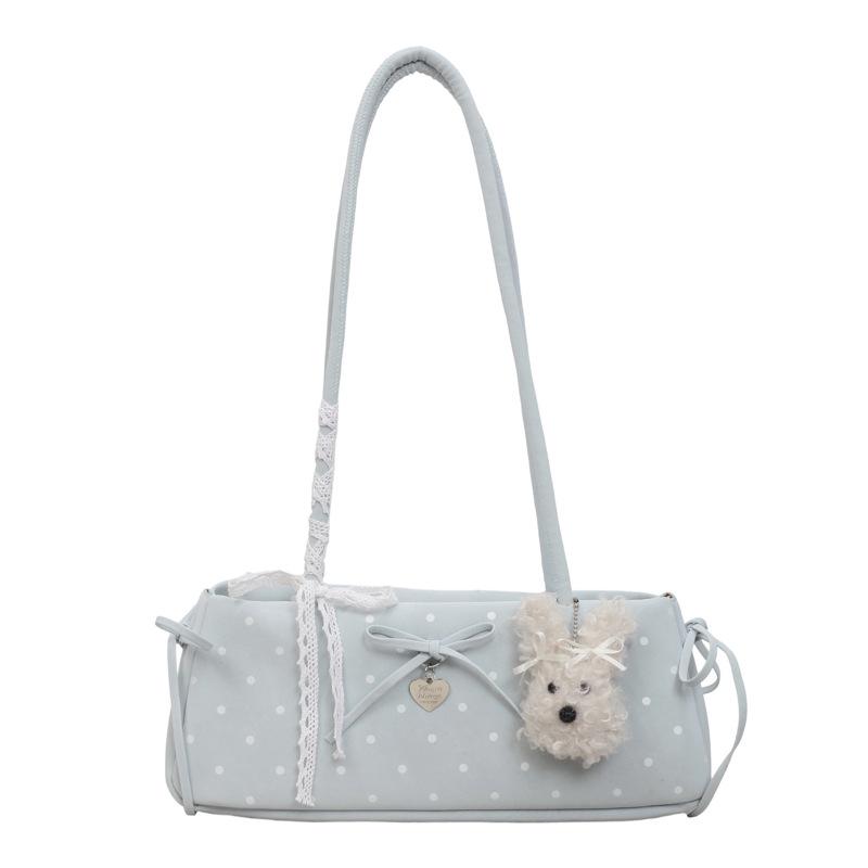 Korean Retro Women's Shoulder Bag - 2026 Autumn/Winter Light Luxury Crossbody