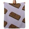 Cosmic Brownie Throw Blanket All Season Lightweight Soft Blanket for Bed