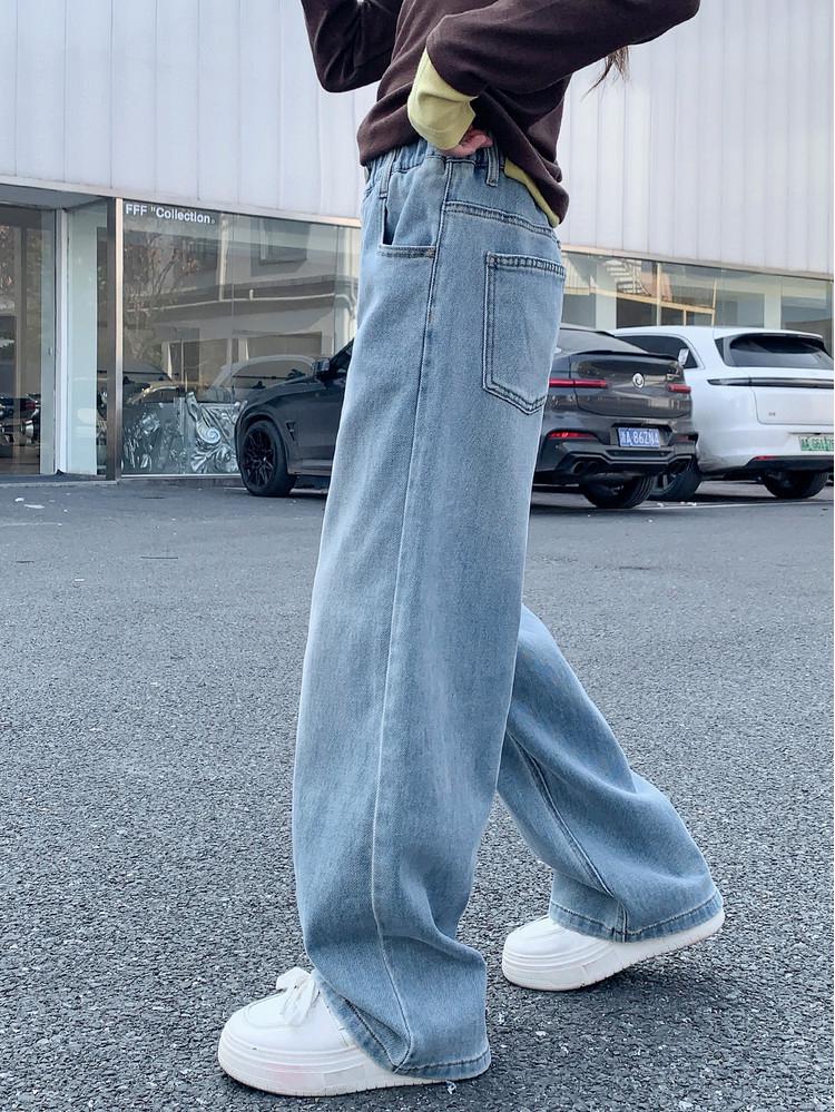 Girls' Spring 2026 Straight & Wide Leg Jeans – Kids' Casual Pants