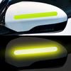 Car Rearview Mirror Reflector Stickers Universal Warning Anti-collision Reflective Strips Auto Exterior Accessories Reflex Tape