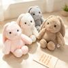 Accompany and Comfort Collection Fluffy Rabbit Plush Doll Cute Soft Rabbit Plush Rabbit Stuffed Doll Cute Gift For Kids & Girls