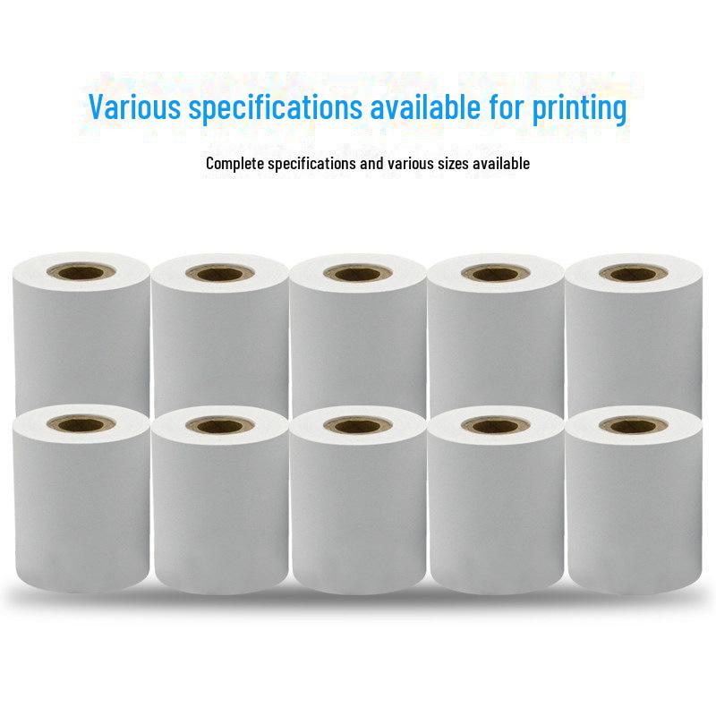 44×30mm White Pin-Type Scale Printing Paper, Double Offset