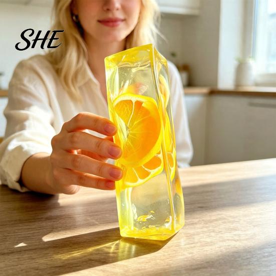 Soft Squeeze Toy for Anxiety TPR Stress Relief, Fruit Sensory Fidget Birthday Gifts Children Adults Kids, Handheld Decompression Office And