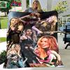 Pop Mexican Rock Band The W-Warning Four Seasons Blanket Sofa Cover Travel Bed Plush Blanket Travel Office Break Blanket Gift