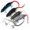 Esca artificiale a forma di topo da 15,5 cm, in plastica, per la pesca di lucci. Esca artificiale a forma di topo, crankbait, ideale per la pesca di lucci.