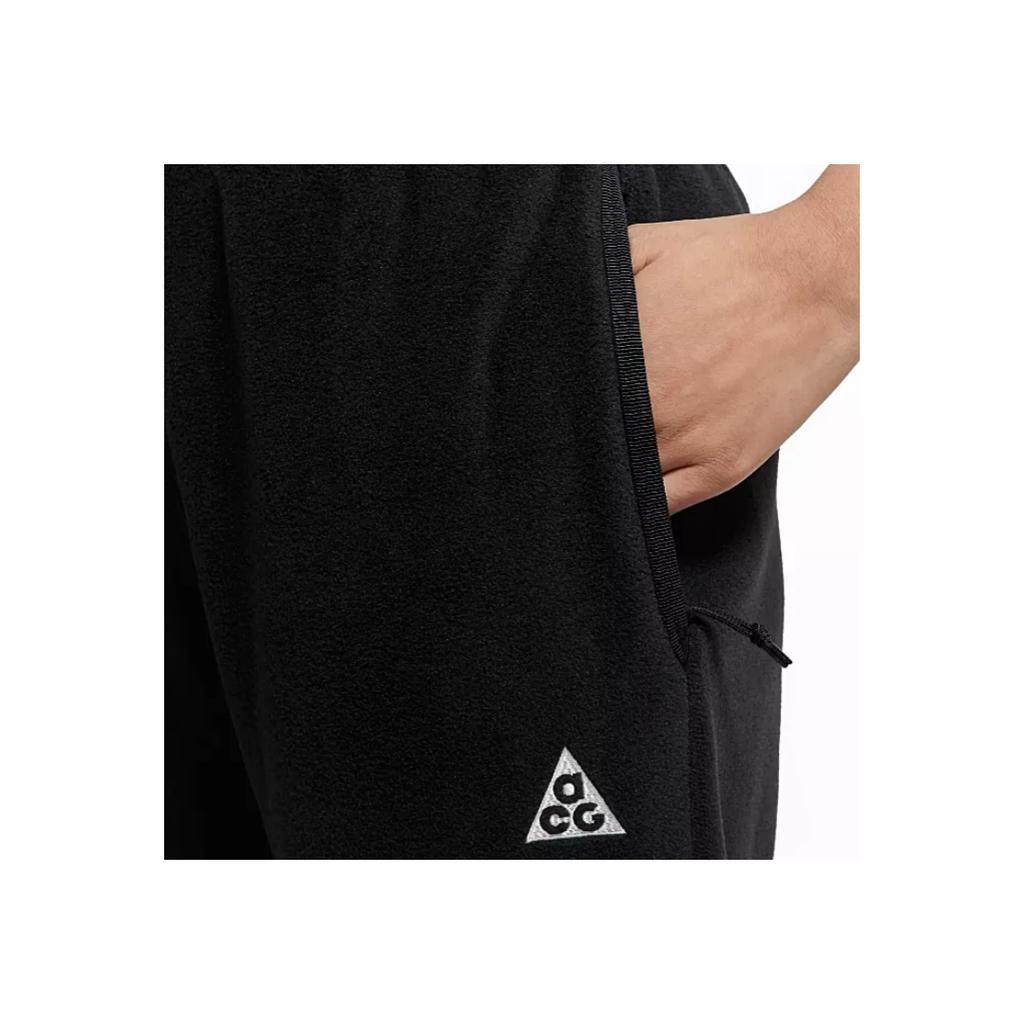 Nike Logo Print Drawstring Cuffed Nine-Point Casual Pants Women Bottoms Black CV0608-045