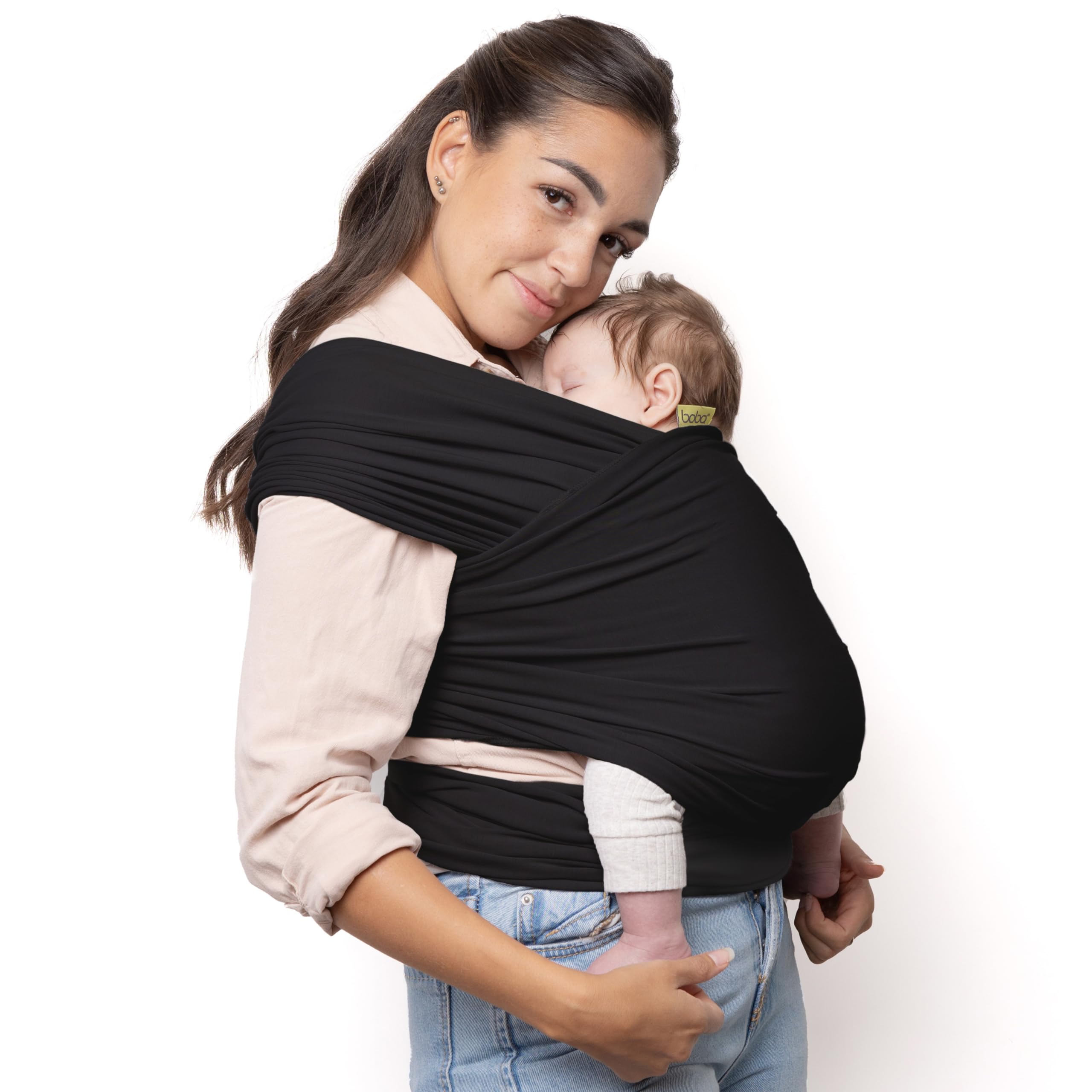 

Слинг-переноска Boba Wrap Baby Carrier Японский [Официальный дистрибьютор] (черный) чёрный