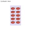 styles Decals cute MouthChips Paper Face Organ Paster Cartoon Mouth Stickers Anime Figurine Doll