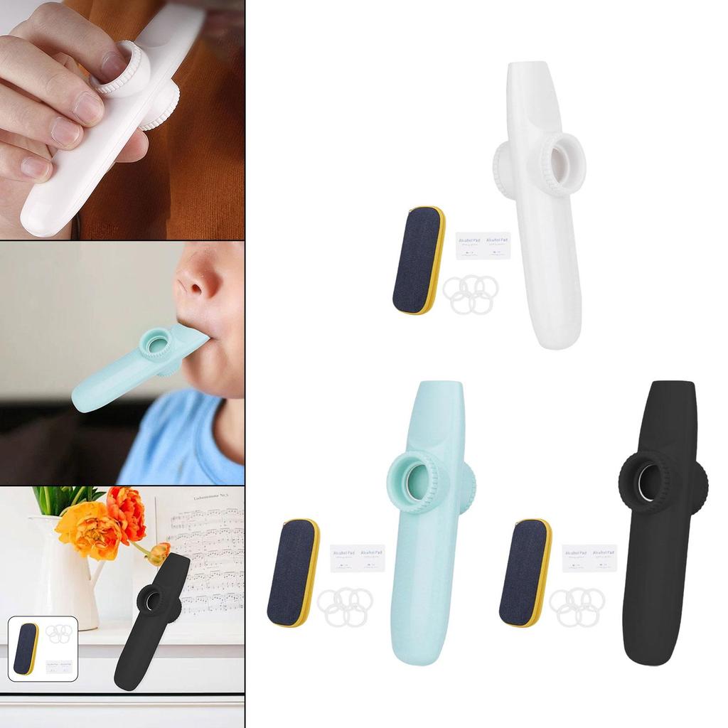 Kazoo Flute Lightweight Musical Instrument for Beginner Adults Music Lovers - Easy to Learn Fun Musical Tool