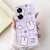 For Realme C55 Case RMX3710 Silicone Cute Cat Fashion Butterfly Flowers Love Painted Cover For Realme Narzo N55 Phone Case Funda