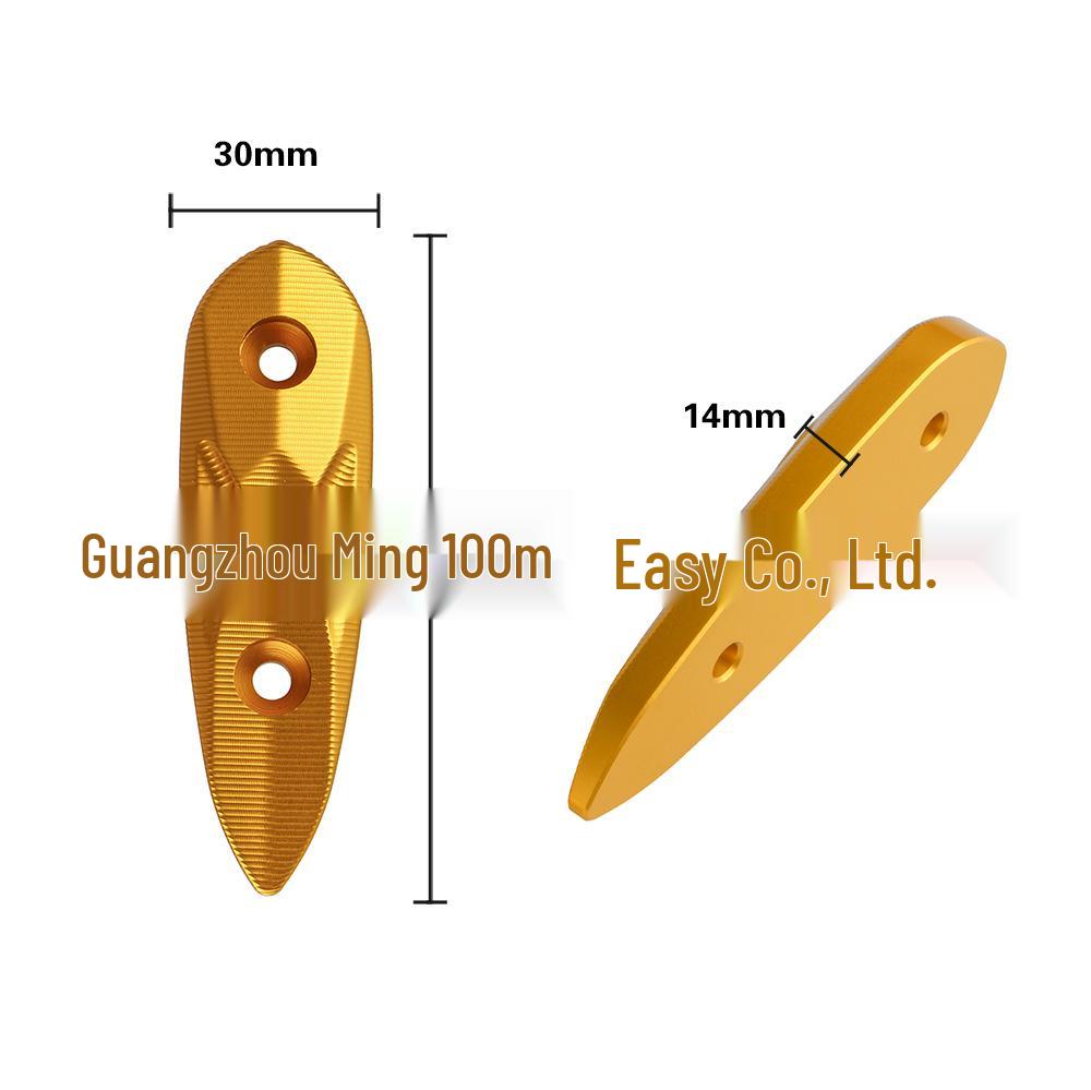 Compatible Rearview Mirror Decorative Cover for YAMAHA YZF-R3 (2015-2020), KAIYUE 321RR Base