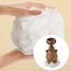 Cartoon Bear Shape Foam Soap Dispenser Foam Dispenser for Bathroom Refillable Hand Sanitizers and Shampoo Pump Bottle