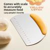 Stainless Steel Strip with Scale Surface Knife for Baking Flour, Cutting Noodles, Chocolate Wafers, Knife for Scraping, Scraper, Baking Tools