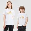 New Adidas Short Sleeved T Shirts White Gold Children Aged 3 7 Years Old ADICLTS24TKT-WG