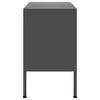 Vidaxl Szafka Pod Telewizor, Antracytowa, 105X35X50 Cm, Stalowa