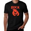 B52 Rock Lobster Retro Schwarzes T-Shirt Groß und Tall Einfarbiges T-Shirt