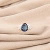 London Blue Topaz Jewelry, 925 Solid Sterling Silver Ring, Handmade Gemstone Jewelry Ring For Memorial Day