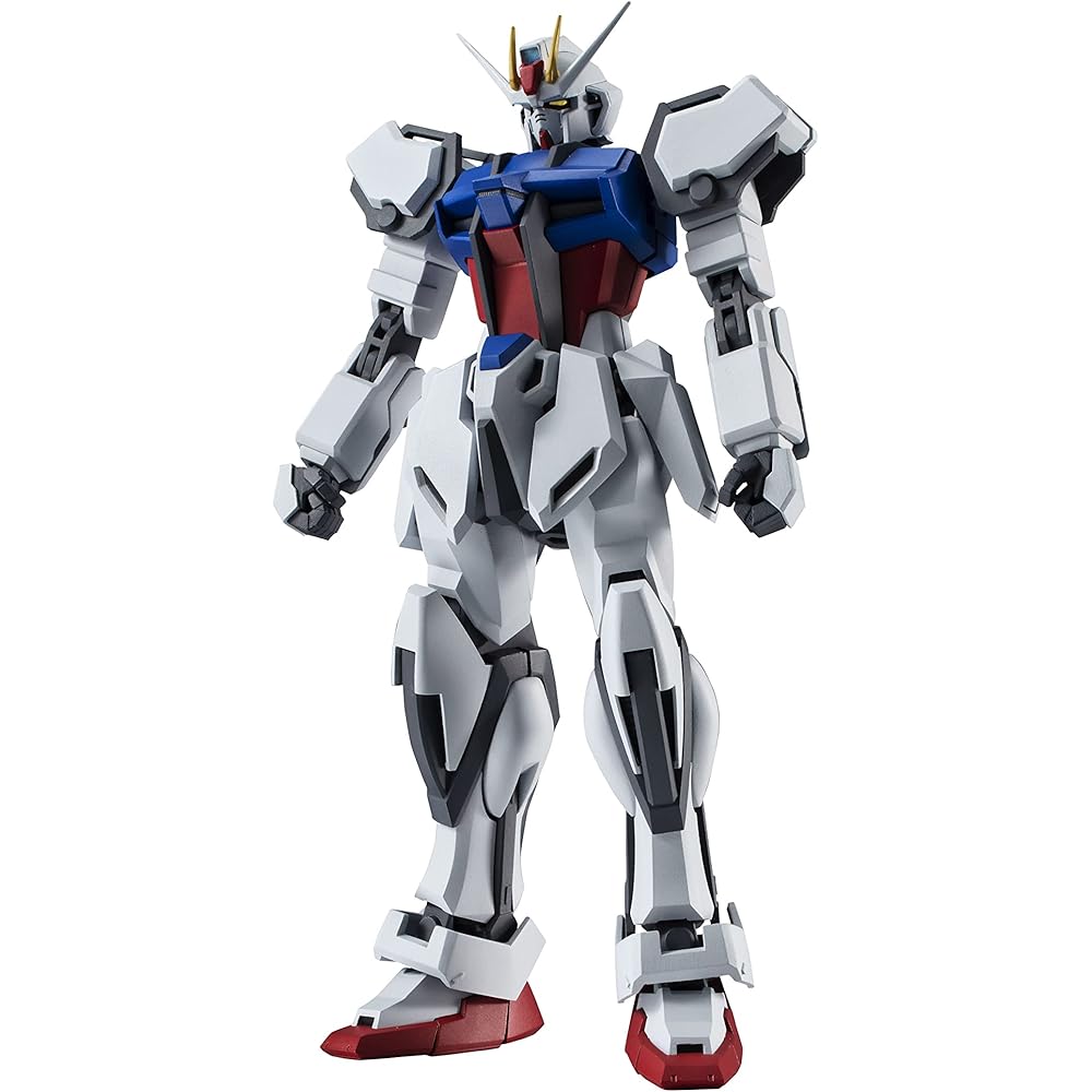 TAMASHII NATIONS ROBOT Spirits Gundam SEED GAT-X105 Strike Gundam A.N.I.M.E. 125mm PVC ABS Action Figure