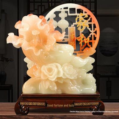 Wohlhabender Jadekohl Ornament - Heim- & Wohnzimmerdekoration