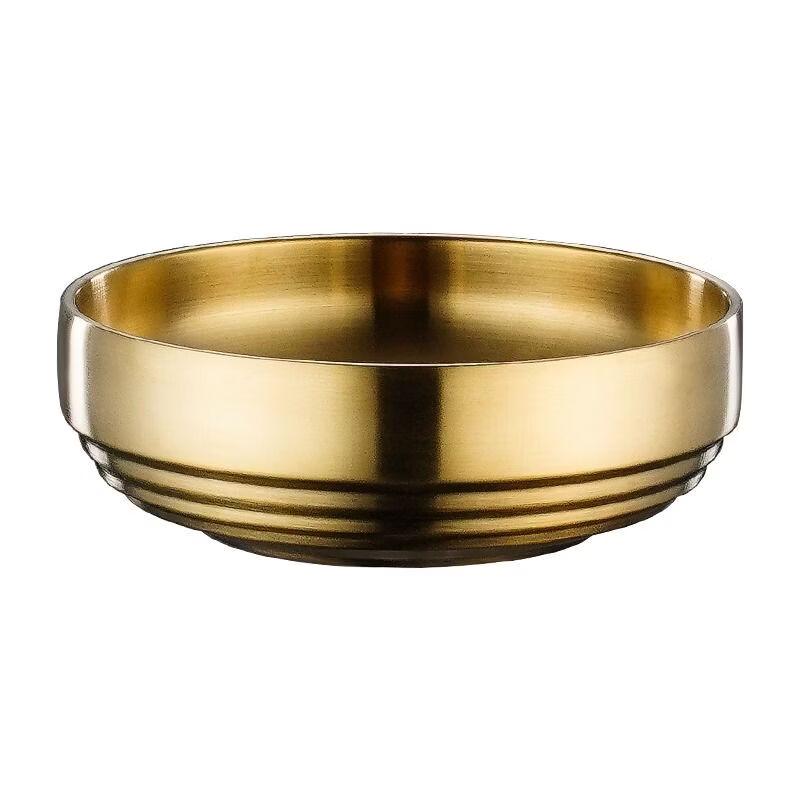 ZISIZ Korean Style Double-Layer Stainless Steel Bowl