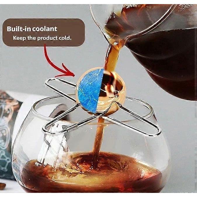 Espresso Frozen Ball for Espresso Coffee,Little Stainless Steel Frozen Ball