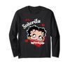 Betty Boop Senorita Hearts Long Sleeve T-Shirt