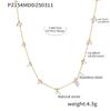 Bohemian Irregular Stone Necklace: Retro, Versatile Clavicle Chain for Women